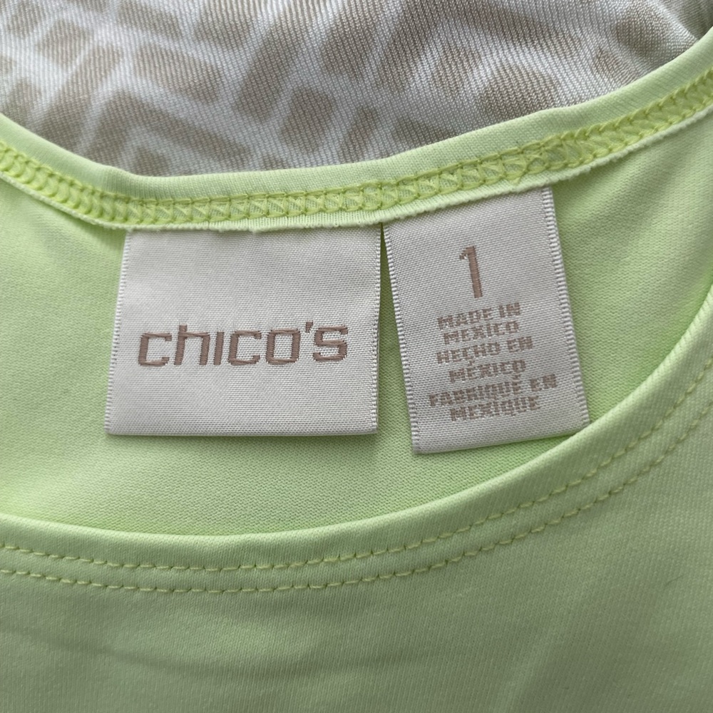 Chico’s Tank Top size 1 - Picture 5 of 5